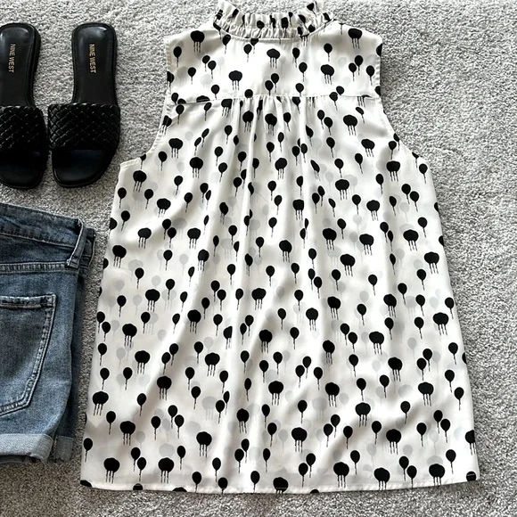 Anthropologie Maeve Balloon Print Blouse - Picture 5 of 5